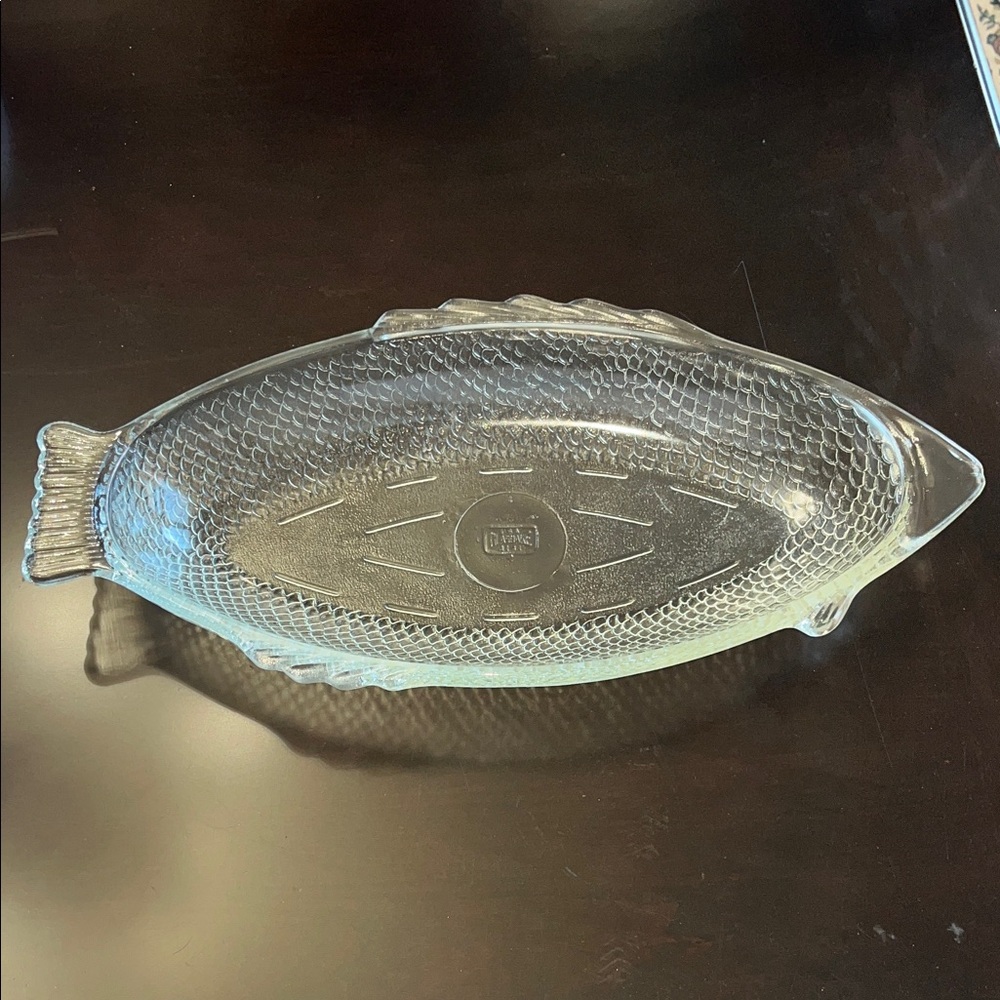 🐟Vintage Fish Glasbake Dish